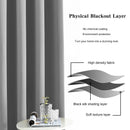 rideau occultant sur mesure extra long style moderne