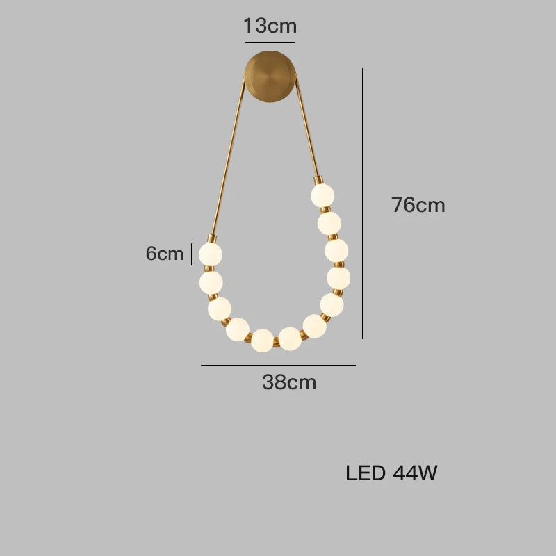 applique murale led maison fantaisie décoration murale moderne - vue 11 sur 11