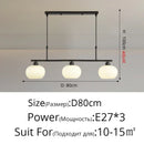 suspension nordique simple style moderne éclairage décoration intérieure