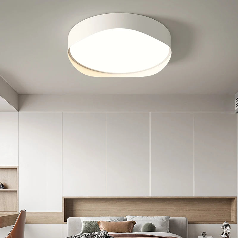 plafonnier led moderne minimaliste économie d'énergie protection des yeux - vue 5 sur 11