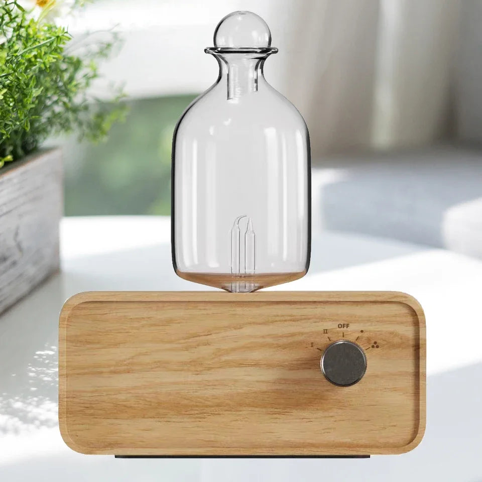 diffuseur d'huiles essentielles en verre avec nébuliseur professionnel - vue 1 sur 7
