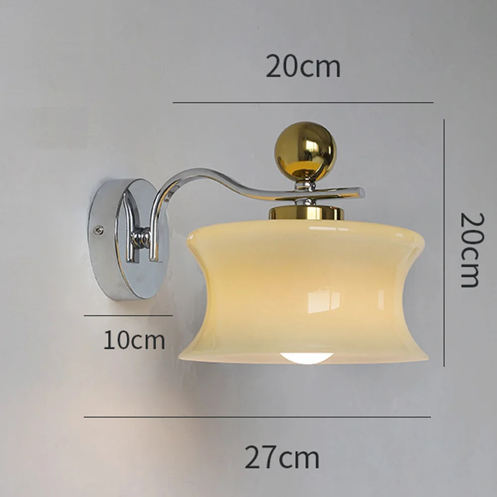 applique murale en verre pour décoration intérieure et ambiance chaleureuse - vue 5 sur 8