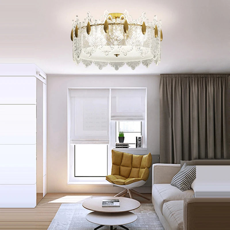 plafonnier de luxe 	 avec lumière led et contrôle lamparas - vue 9 sur 9