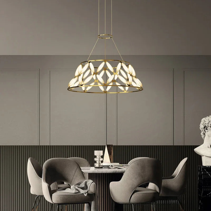 lustre nordique moderne lampe led créative pour décoration intérieure - vue 3 sur 13