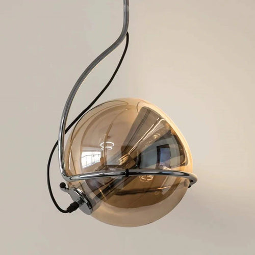 Rétro petite suspension salon lumière luxe créatif nostalgique bureau étude chambre suspension - vue 3 sur 6