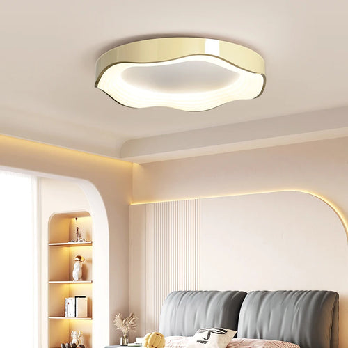 Plafonnier rond design moderne à leds pour décoration intérieure créative - vue 2 sur 9