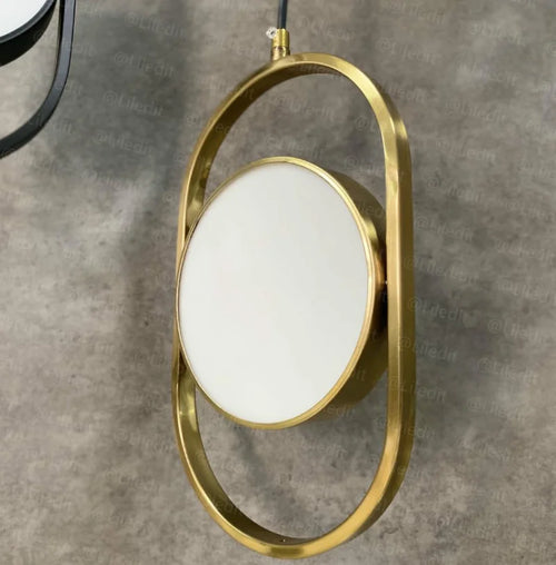 Plafonnier led rotatif au design moderne - vue 4 sur 10