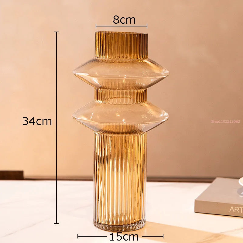 vase créatif pour fleurs hydroponiques décor moderne et arrangement floral - vue 7 sur 14