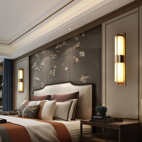 Applique murale d'intérieur décoration hôtel éclairage chambre chambre chevet LED décoration de la maison luxe chambre placards intérieur applique murale - vue 3 sur 10