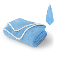 serviette de bain polaire corail grande taille rapide