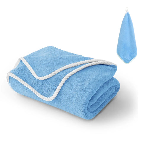 serviette de bain polaire corail grande taille rapide