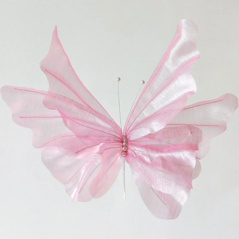 décoration papillons géants pour baby shower mariage anniversaire - vue 10 sur 19