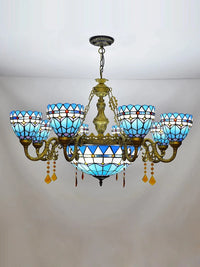 suspension en cristal de verre pour un éclairage élégant
