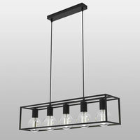 plafonnier led suspendu style industriel rétro avec câble réglable