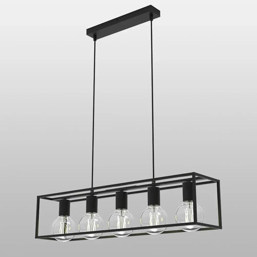 plafonnier led suspendu style industriel rétro avec câble réglable