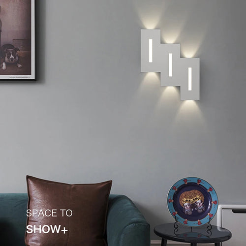 applique murale led double tête style nordique pour hôtel - vue 4 sur 12