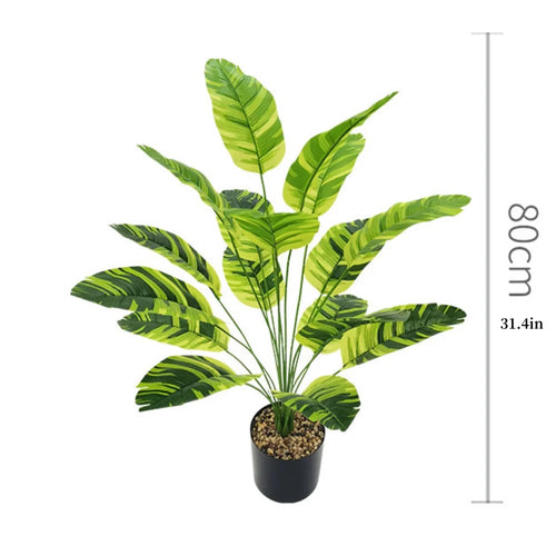 plante artificielle palmier plantain pour décoration intérieure et extérieure - vue 16 sur 27