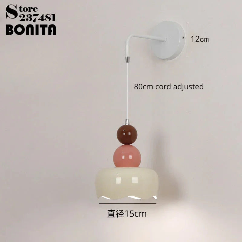 suspension florale style crème pour une ambiance chaleureuse - vue 6 sur 8