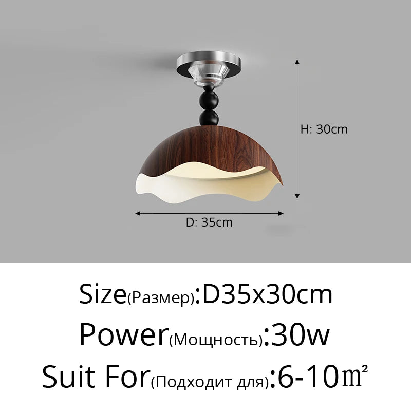 plafonnier girly en coquille d'œuf créatif haut de gamme pour chambre - vue 11 sur 14
