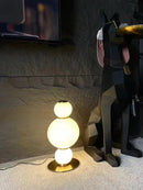 lampadaire en verre design éclairage moderne pour intérieur décoratif