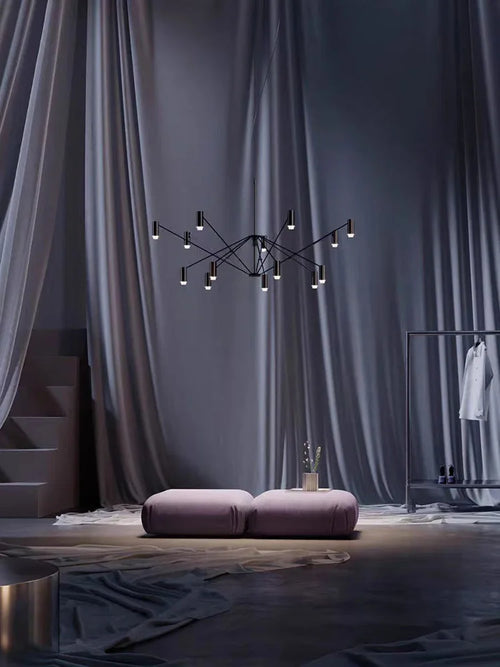 suspension moderne design pour éclairage intérieur élégant - vue 6 sur 8
