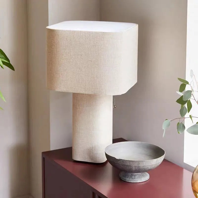 lampadaire hensley wabi sabi tissu artistique pour décoration intérieure - vue 5 sur 10
