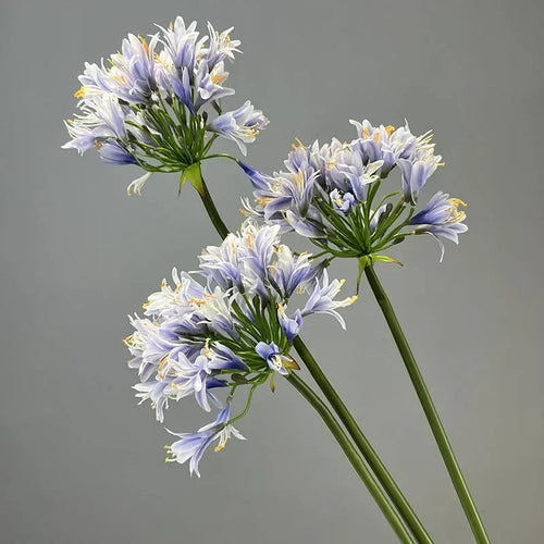lot de 2 fleurs en soie pour décoration intérieure moderne - vue 3 sur 9