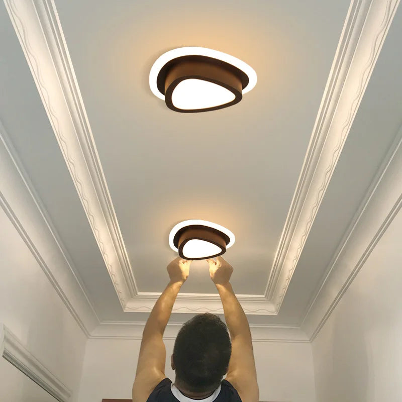 plafonnier led moderne pour décoration intérieure élégante et stylée - vue 3 sur 12