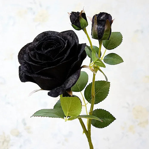 simulation de roses en velours pour décoration élégante - vue 8 sur 8