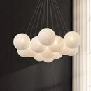 Lustre led boules suspendues au design moderne