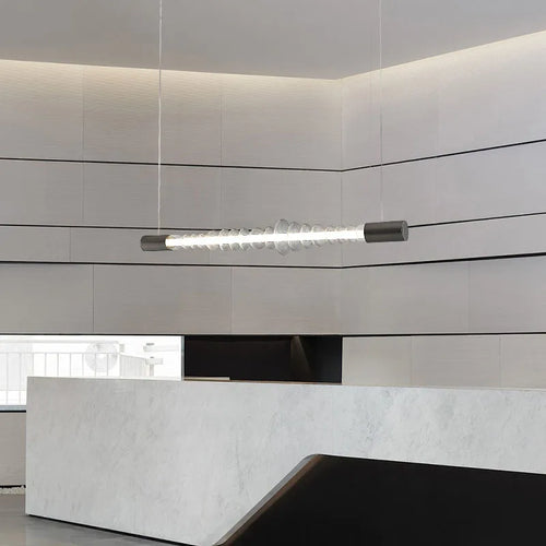 lustre en verre design créatif minimaliste pour restaurant moderne - vue 7 sur 7