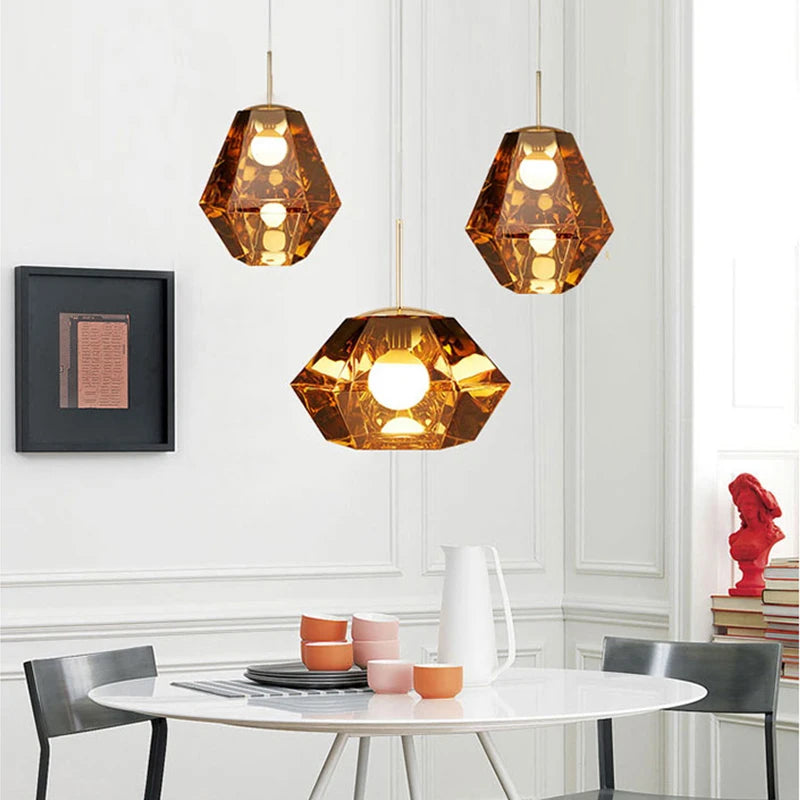 lustre nordique moderne pour bar restaurant café créatif - vue 5 sur 14