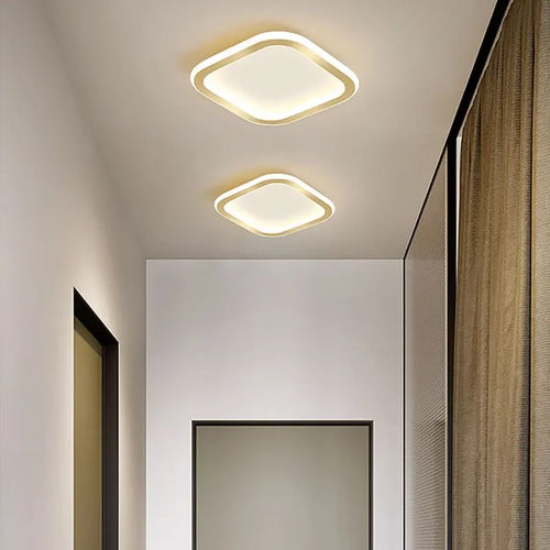 plafonnier moderne doré pour décoration intérieure et luminaires - vue 6 sur 14