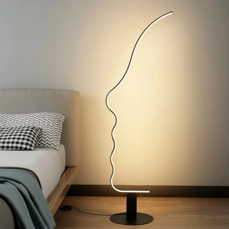 lampadaire moderne minimaliste pour un éclairage créatif intérieur - vue 4 sur 7