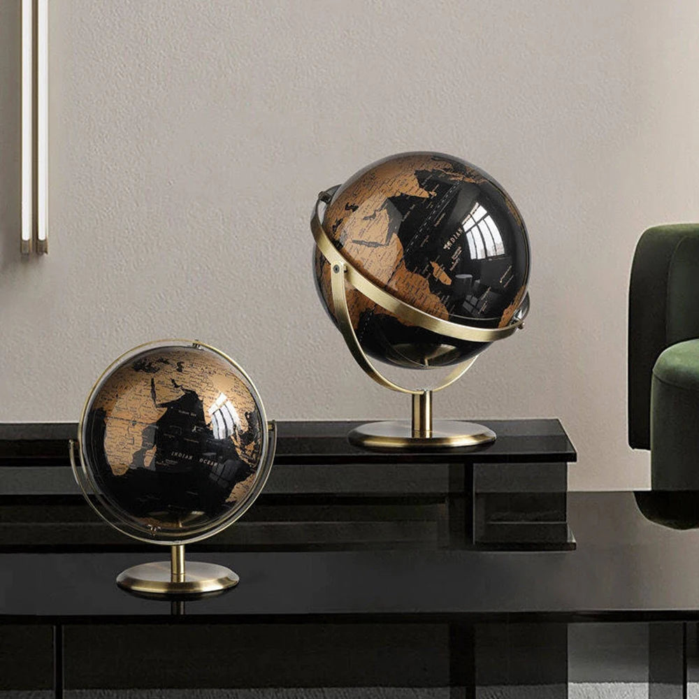 globe terrestre décoratif pour apprendre et explorer le monde - vue 4 sur 10