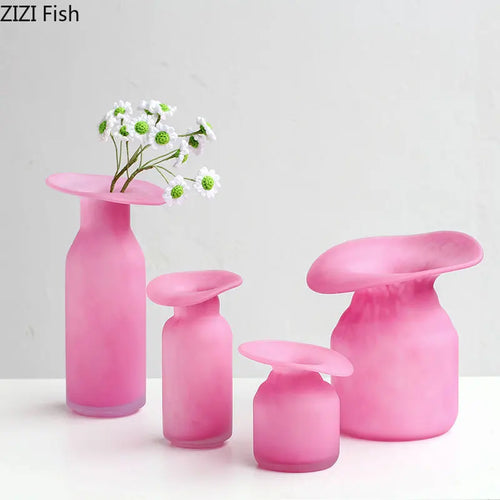 vase en verre pour arrangement floral décoration moderne - vue 5 sur 10