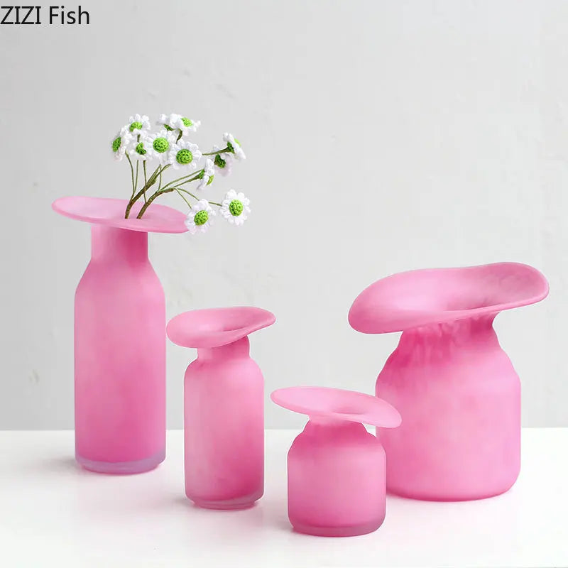vase en verre pour arrangement floral décoration moderne - vue 4 sur 10