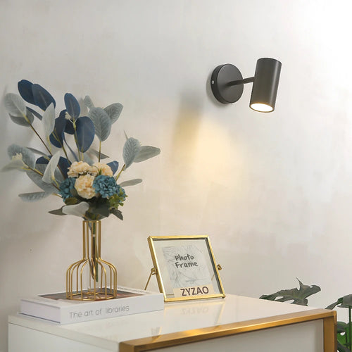 Applique murale LED nordique moderne à Angle réglable - vue 7 sur 8