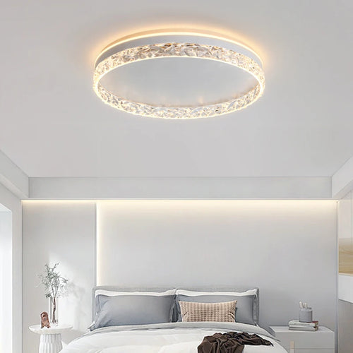 plafonnier moderne luxe diamant design éclairage décoratif intérieur - vue 5 sur 8