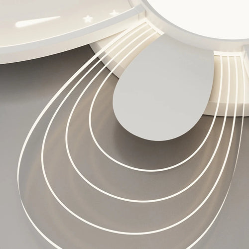 plafonnier design moderne en led pour décoration intérieure élégante - vue 5 sur 10