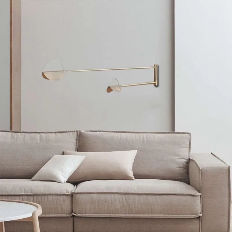 Italy Design Metal Wall Sconce Light Bedroom Beside Lamp - vue 4 sur 7
