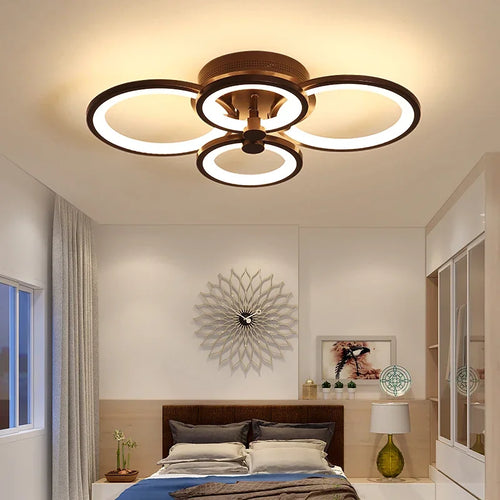 plafonnier led moderne à intensité variable pour intérieur - vue 3 sur 14