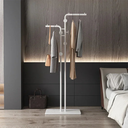 porte-manteau simple au sol pour vêtements d'intérieur et balcon - vue 3 sur 13