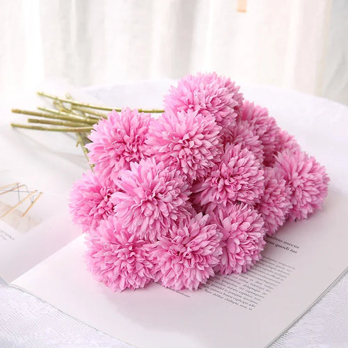 bouquet de fleurs artificielles pour décoration mariage et vases artisanaux - vue 9 sur 15