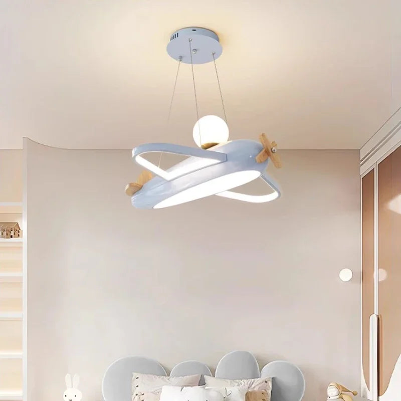 lustre moderne pour chambre d'enfants créatif et simple - vue 4 sur 10