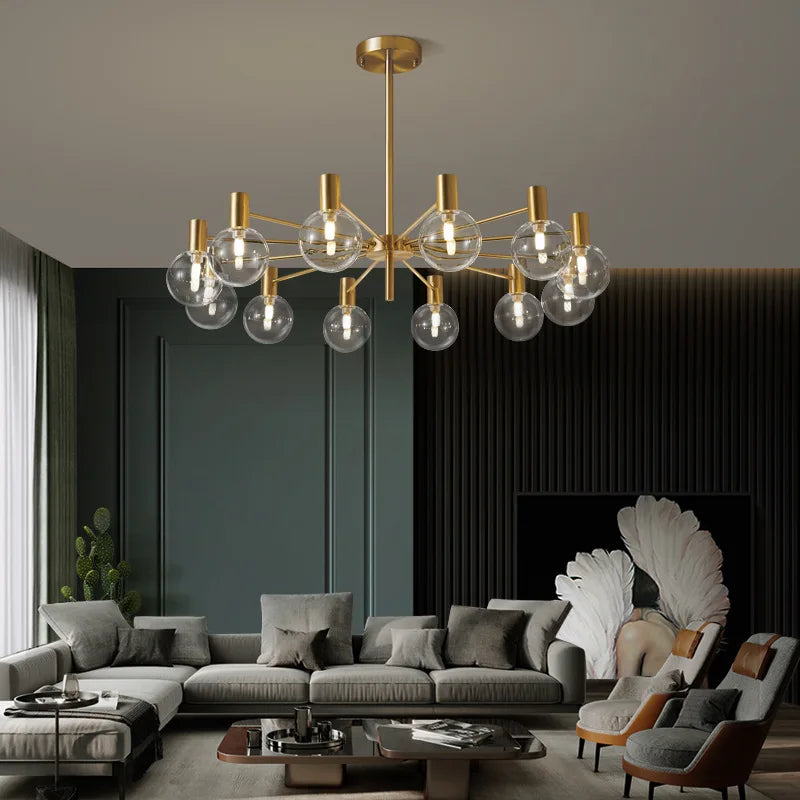 suspension led moderne vintage pour cuisine et salon - vue 6 sur 18