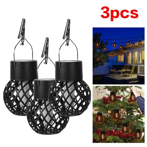 lampes solaires rétro pour éclairage extérieur et décoration jardin - vue 15 sur 23