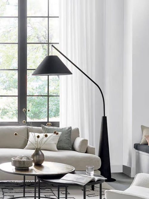 lampadaire nordique moderne créatif avec télécommande décoration intérieure - vue 5 sur 8