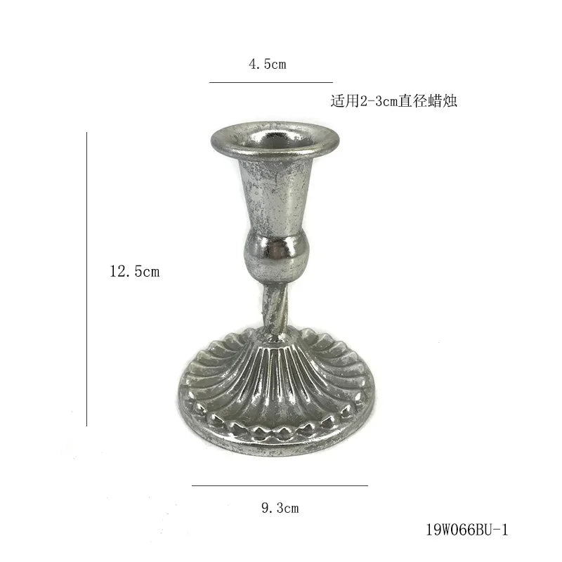 lustre en métal romantique pour décorations de mariage et dîner - vue 16 sur 29
