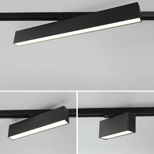 plafonnier cree led rail éclairage pour magasins et intérieurs modernes - vue 10 sur 22